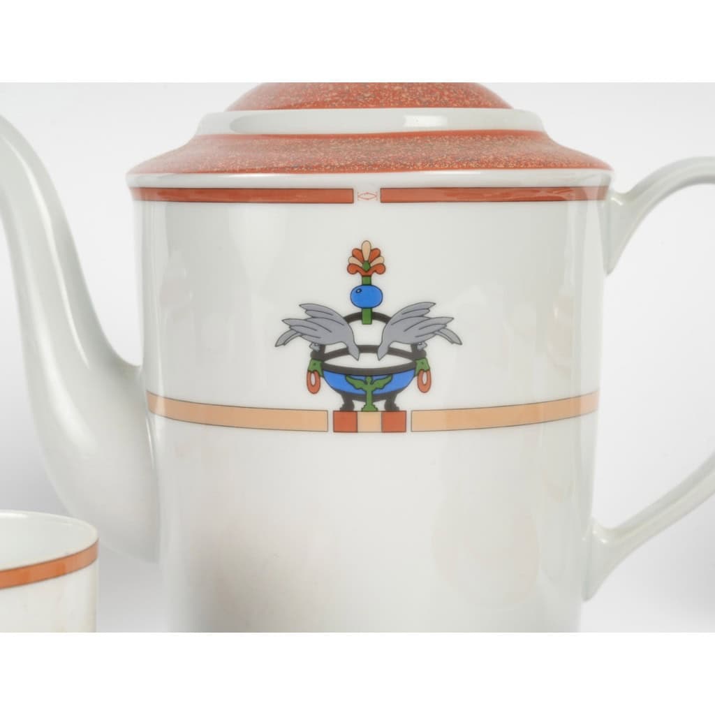 Cartier – Service à Thé La Maison Vénitienne Porcelaine Limoges – Neuf 6