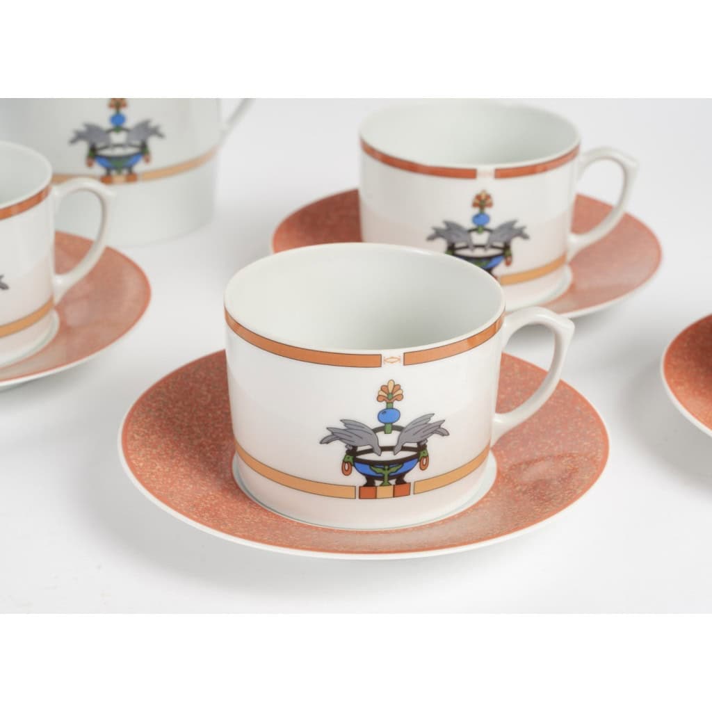 Cartier – Service à Thé La Maison Vénitienne Porcelaine Limoges – Neuf 7