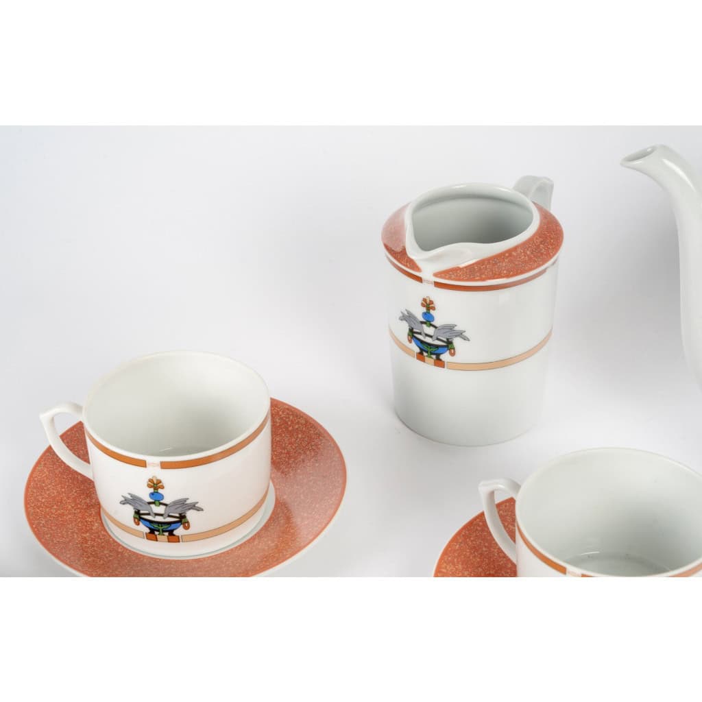 Cartier – Service à Thé La Maison Vénitienne Porcelaine Limoges – Neuf 9