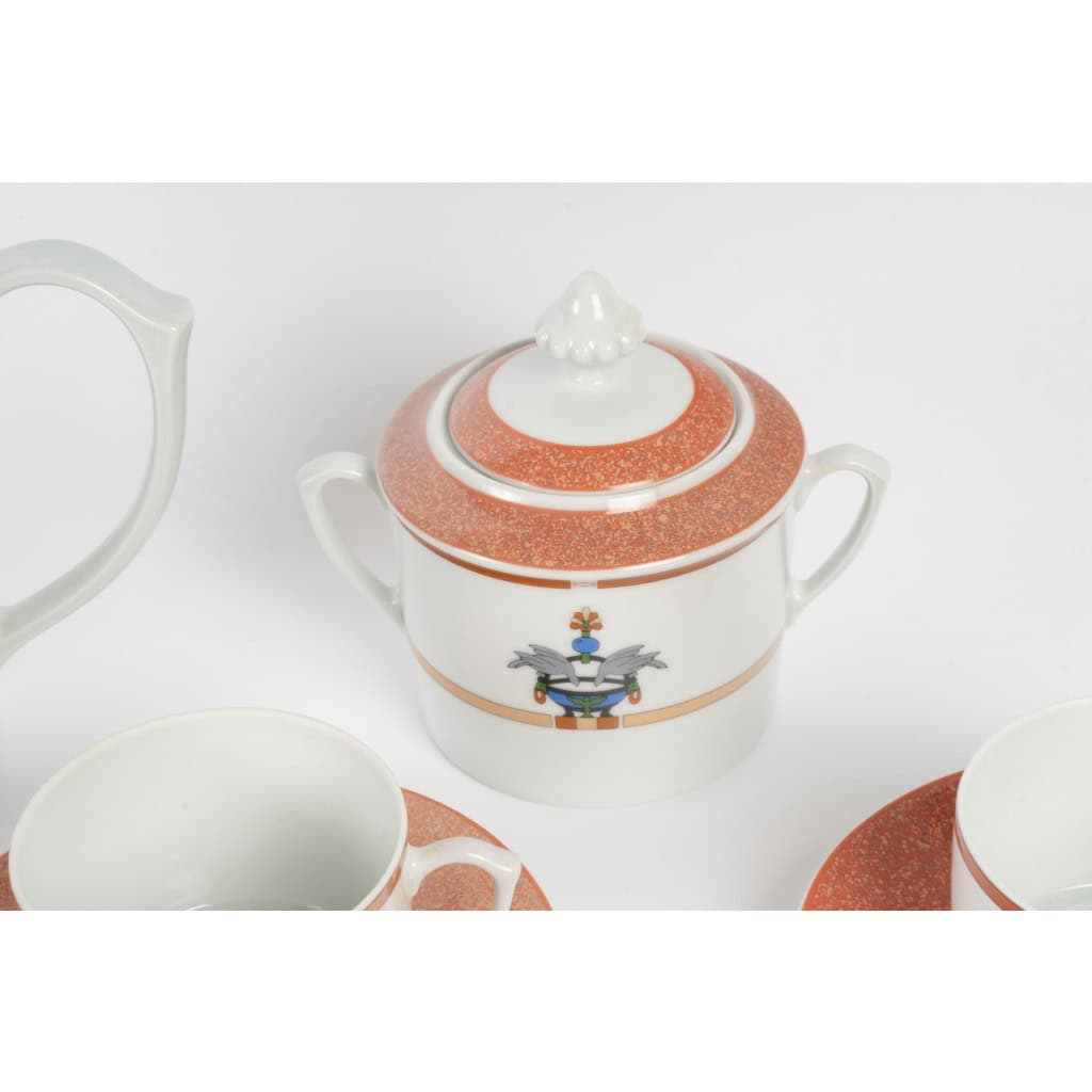 Cartier – Service à Thé La Maison Vénitienne Porcelaine Limoges – Neuf 10