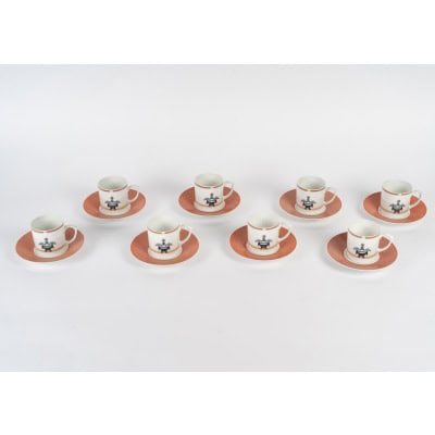 Cartier – Service à Café La Maison Vénitienne Porcelaine Limoges – Neuf