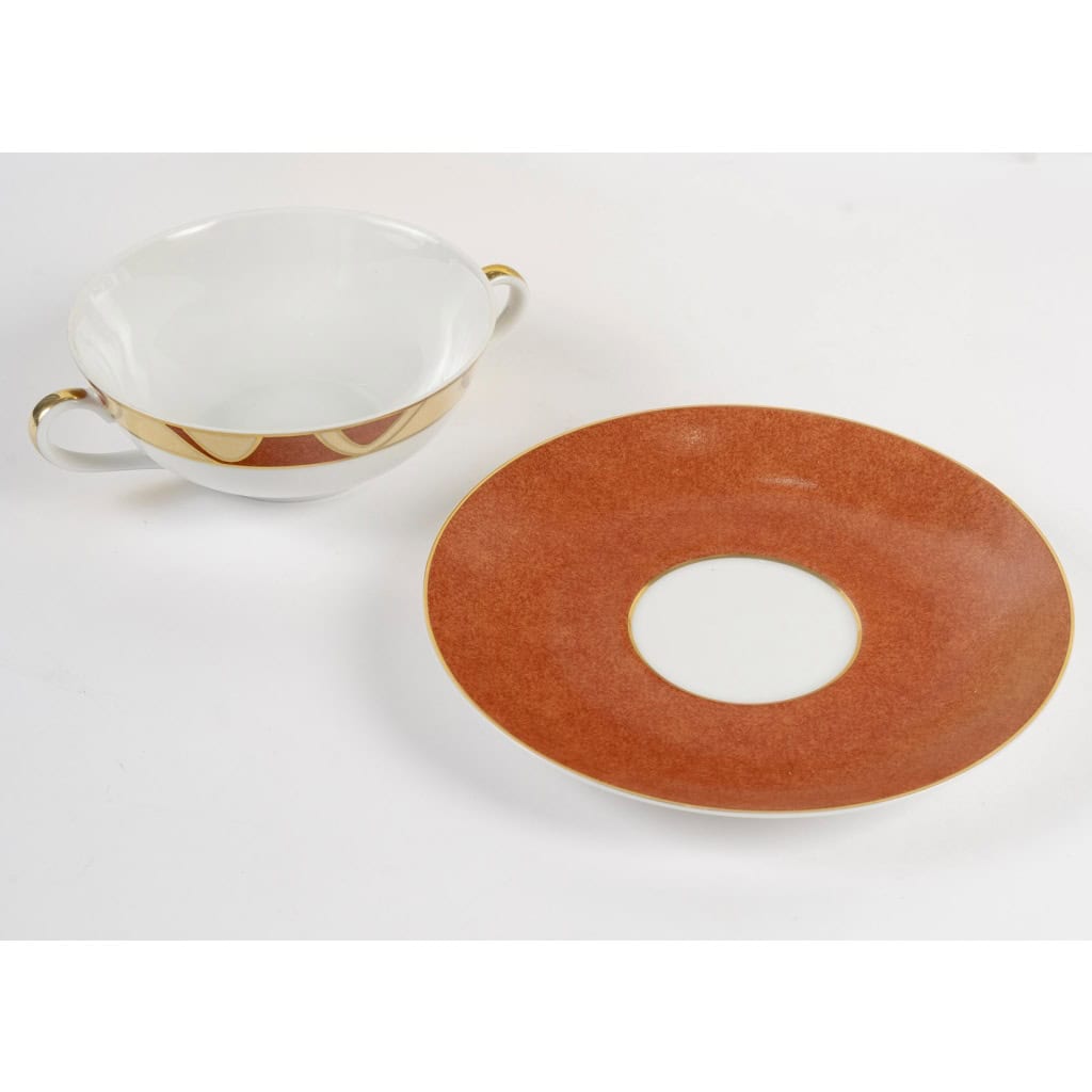 Puiforcat – Service Kilim Porcelaine Limoges – 61 Pièces 10