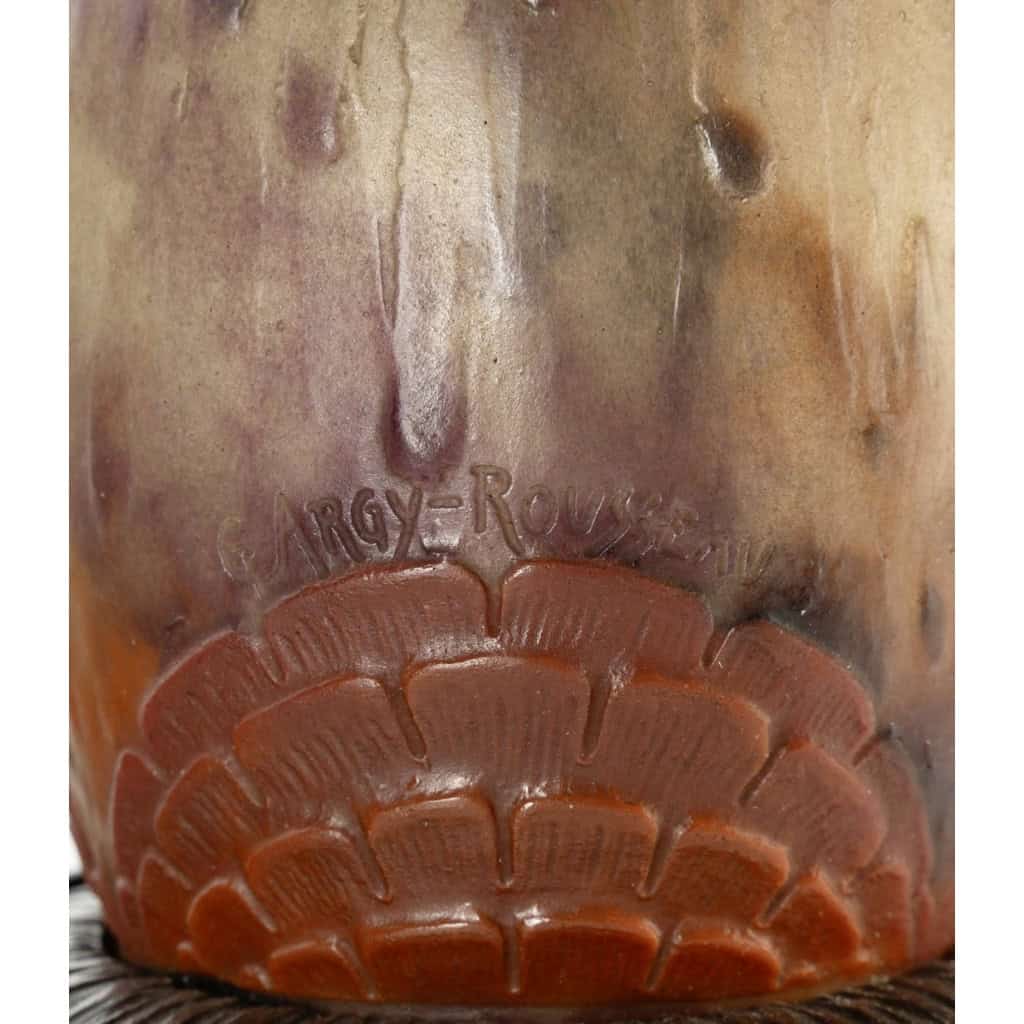 1925 Gabriel Argy-Rousseau – Lampe « Fleurs Tropicales » Pâte de Verre 10