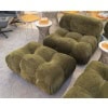 B&B iIalia Canapé 3 modules CAMALEONDA angulaire Chenille Enia Vert Olive 16