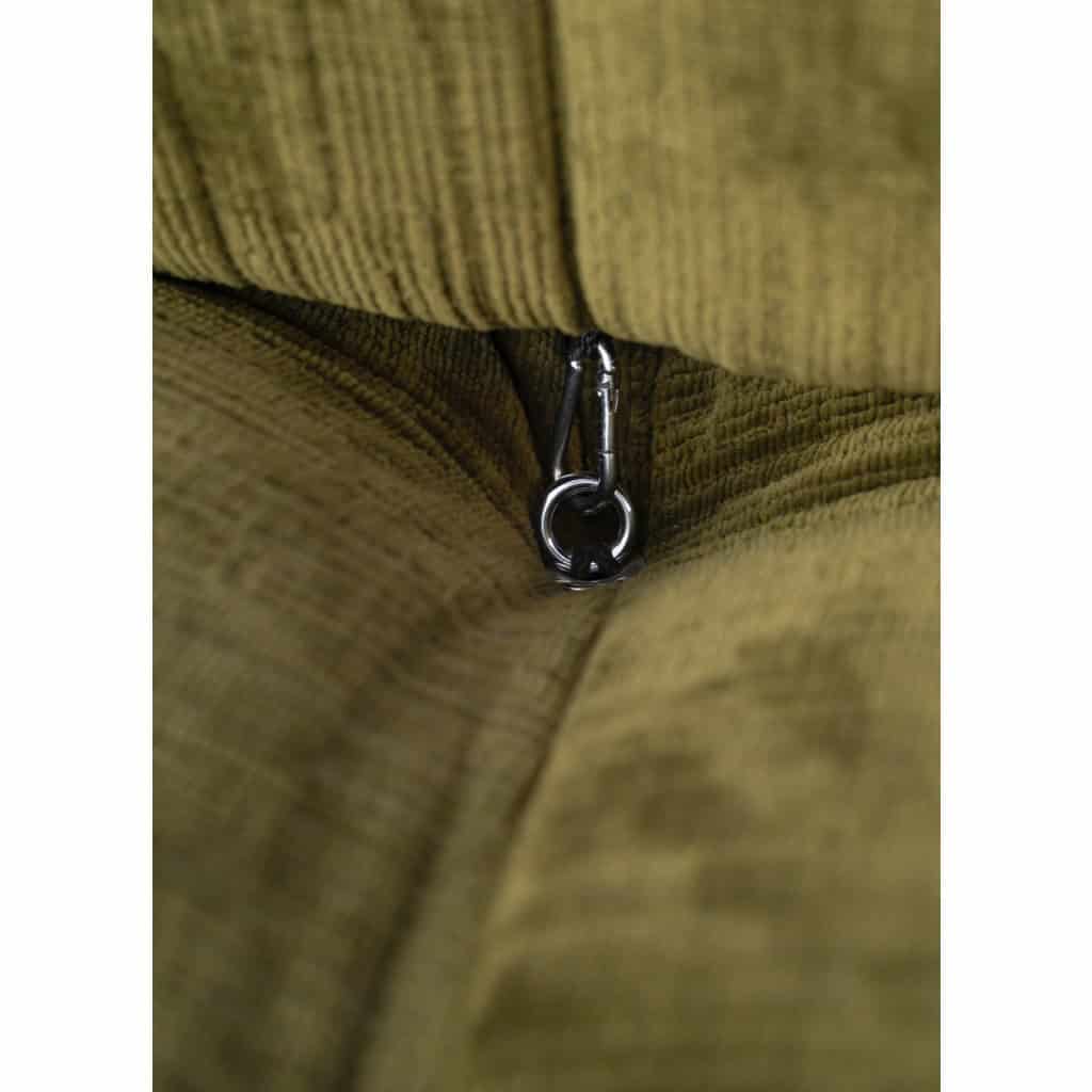 B&B iIalia Canapé 3 modules CAMALEONDA angulaire Chenille Enia Vert Olive 6