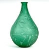 1923 René Lalique – Vase Sauges Verre Vert Patiné Blanc 11 1923 René Lalique – Vase Sauges Verre Vert Patiné Blanc 11