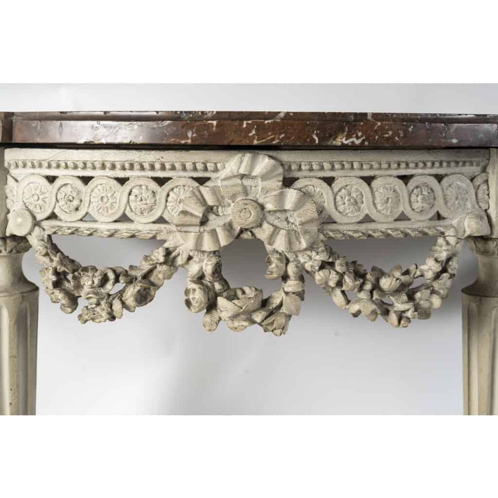 Console d’époque Louis XVI (1774-1789), XVIIIème siècle. 5 Console d’époque Louis XVI (1774-1789), XVIIIème siècle. 5