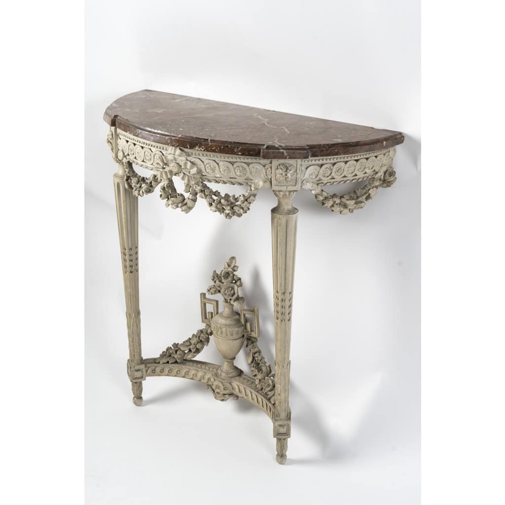 Console d’époque Louis XVI (1774-1789), XVIIIème siècle. 7 Console d’époque Louis XVI (1774-1789), XVIIIème siècle. 7