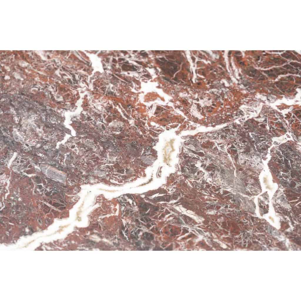 KNOLL éditions & PLATNER , table rondeØ 180 cm marbre Rouge Rubis 9