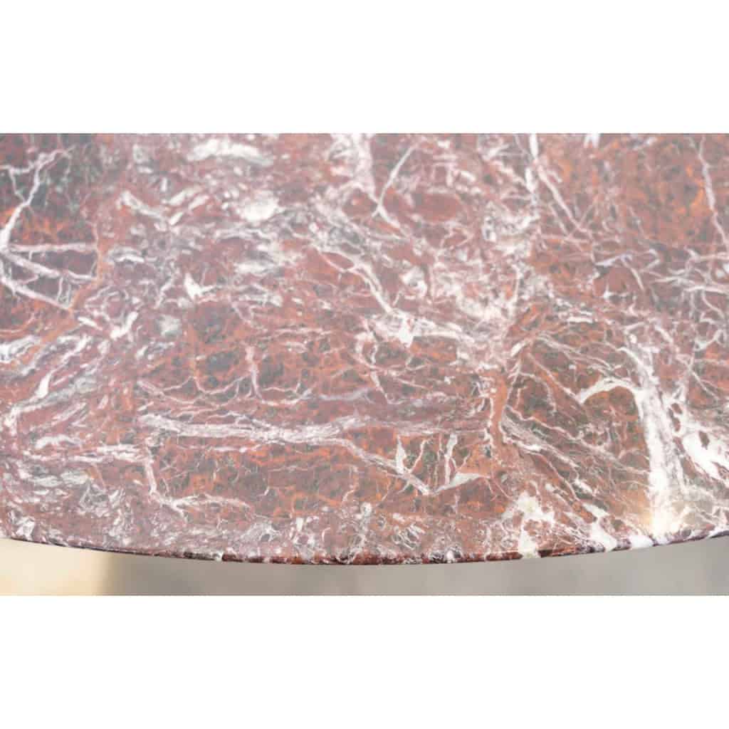 KNOLL éditions & PLATNER , table rondeØ 180 cm marbre Rouge Rubis 6