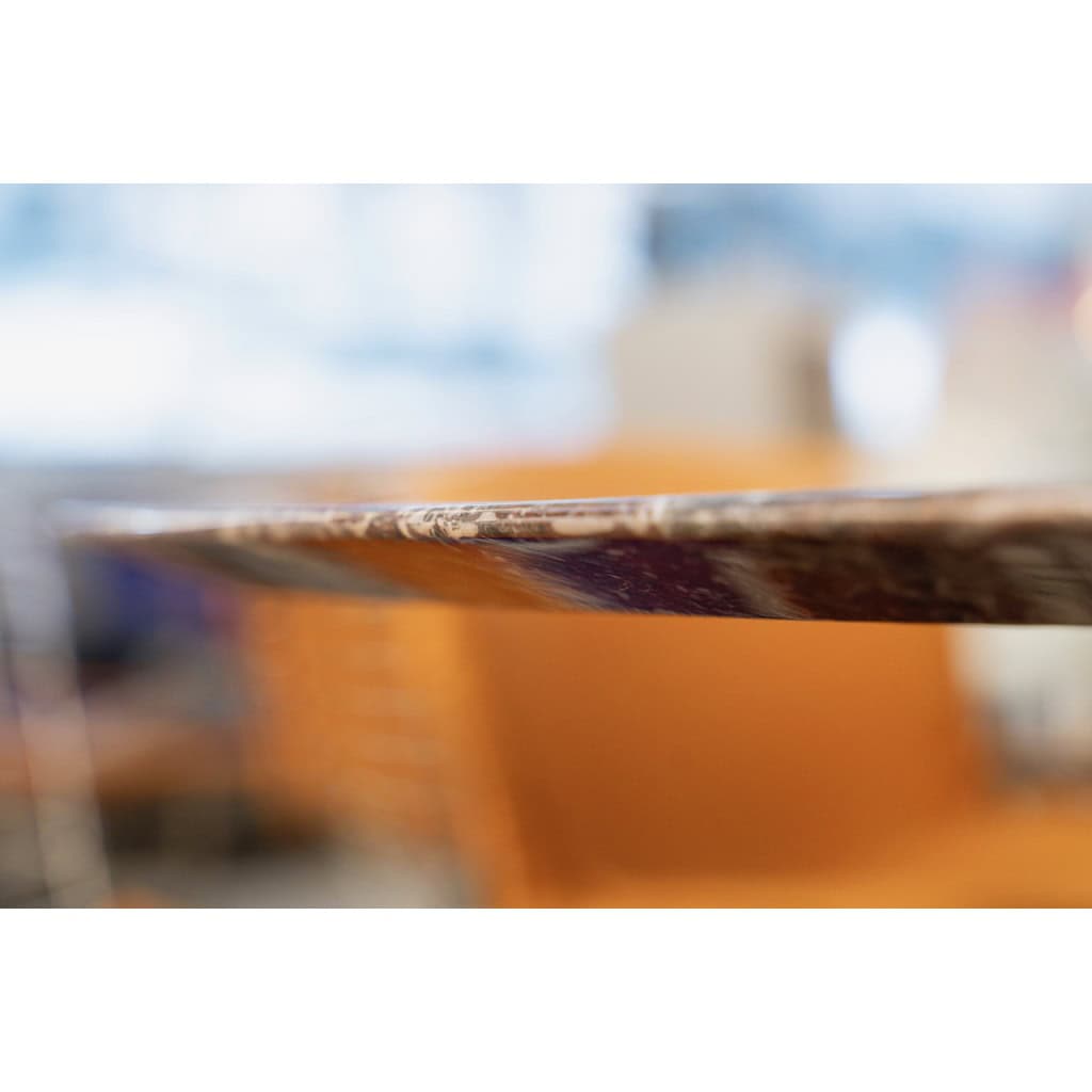 KNOLL éditions & PLATNER , table rondeØ 180 cm marbre Rouge Rubis 4