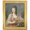 Ecole Française du XVIIIème siècle, portrait d&rsquo;une dame de qualité, Nicolas-Guy Brenet 13