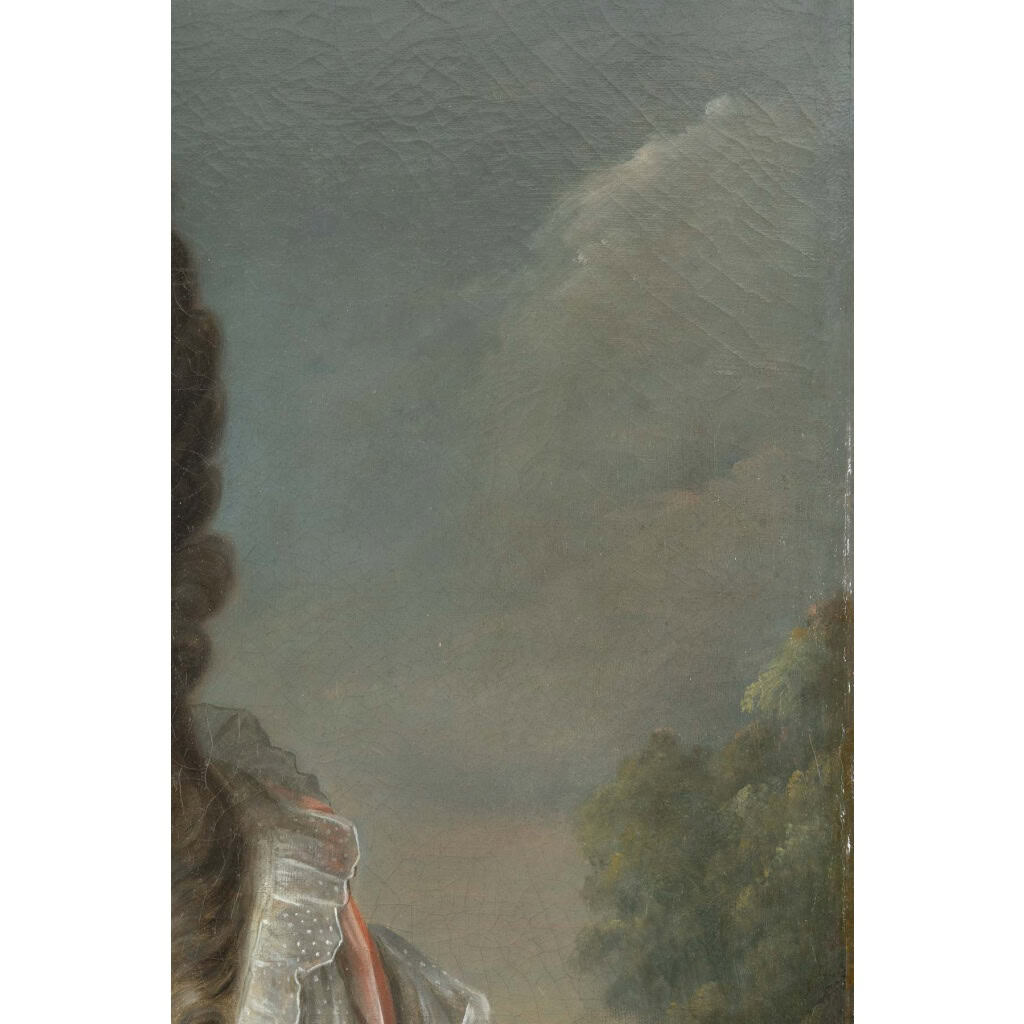 Ecole Française du XVIIIème siècle, portrait d&rsquo;une dame de qualité, Nicolas-Guy Brenet 5
