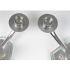 WOLFERS – Paire de candélabres bas en argent massif – Epoque ART DECO 32