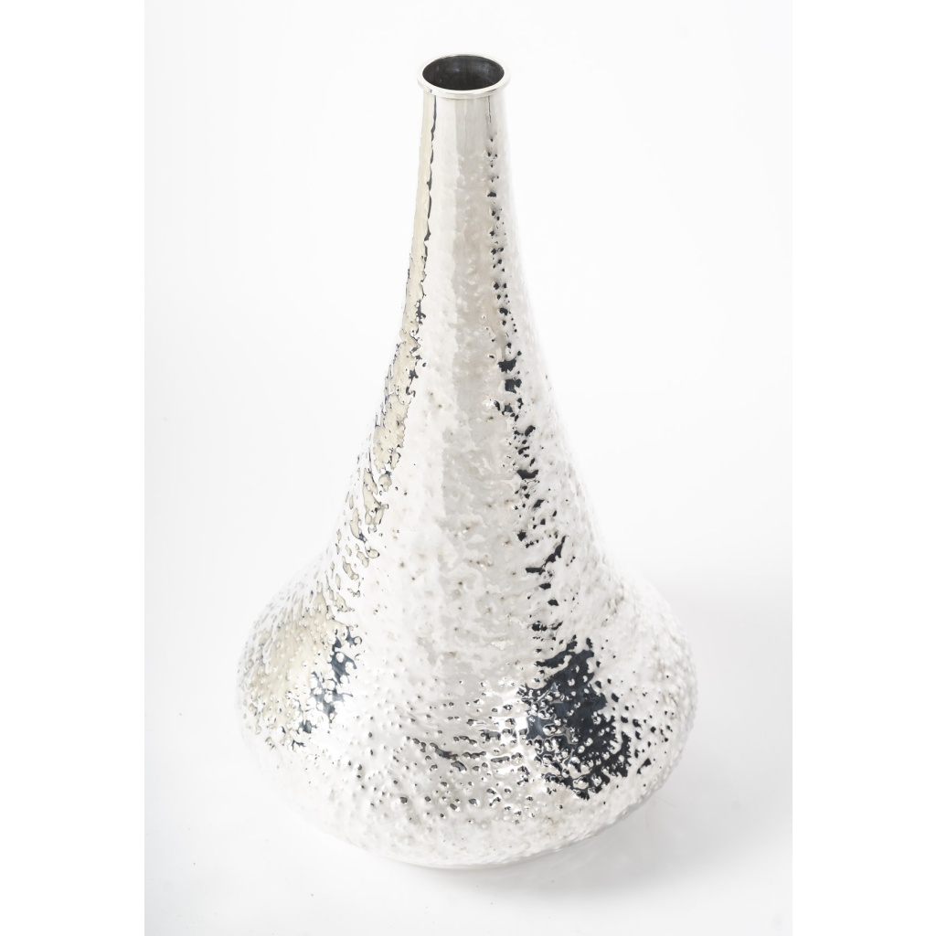 R. Valle – Grand Vase En Argent Massif XXè 4