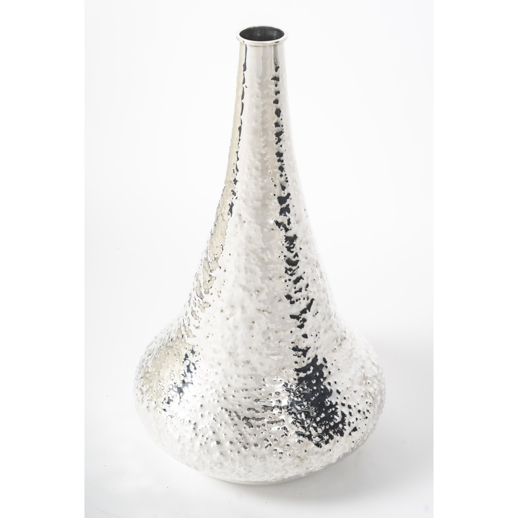 R. Valle – Grand Vase En Argent Massif XXè 5