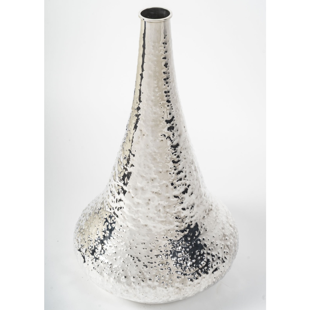 R. Valle – Grand Vase En Argent Massif XXè 10