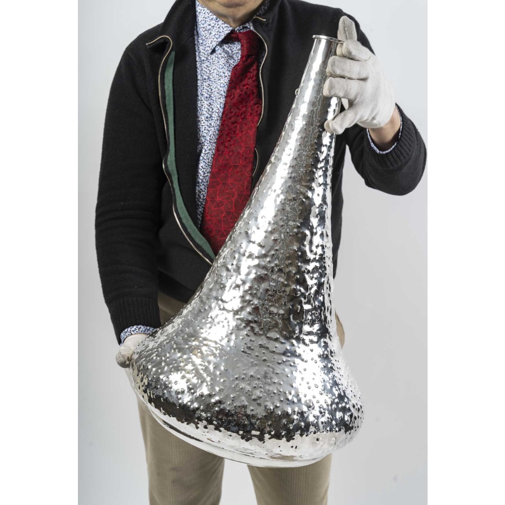 R. Valle – Grand Vase En Argent Massif XXè 18
