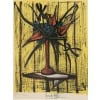 BUFFET Bernard Anthuriums et iris Lithographie en Couleurs Signée certificat d’authenticité 13 BUFFET Bernard Anthuriums et iris Lithographie en Couleurs Signée certificat d’authenticité 13