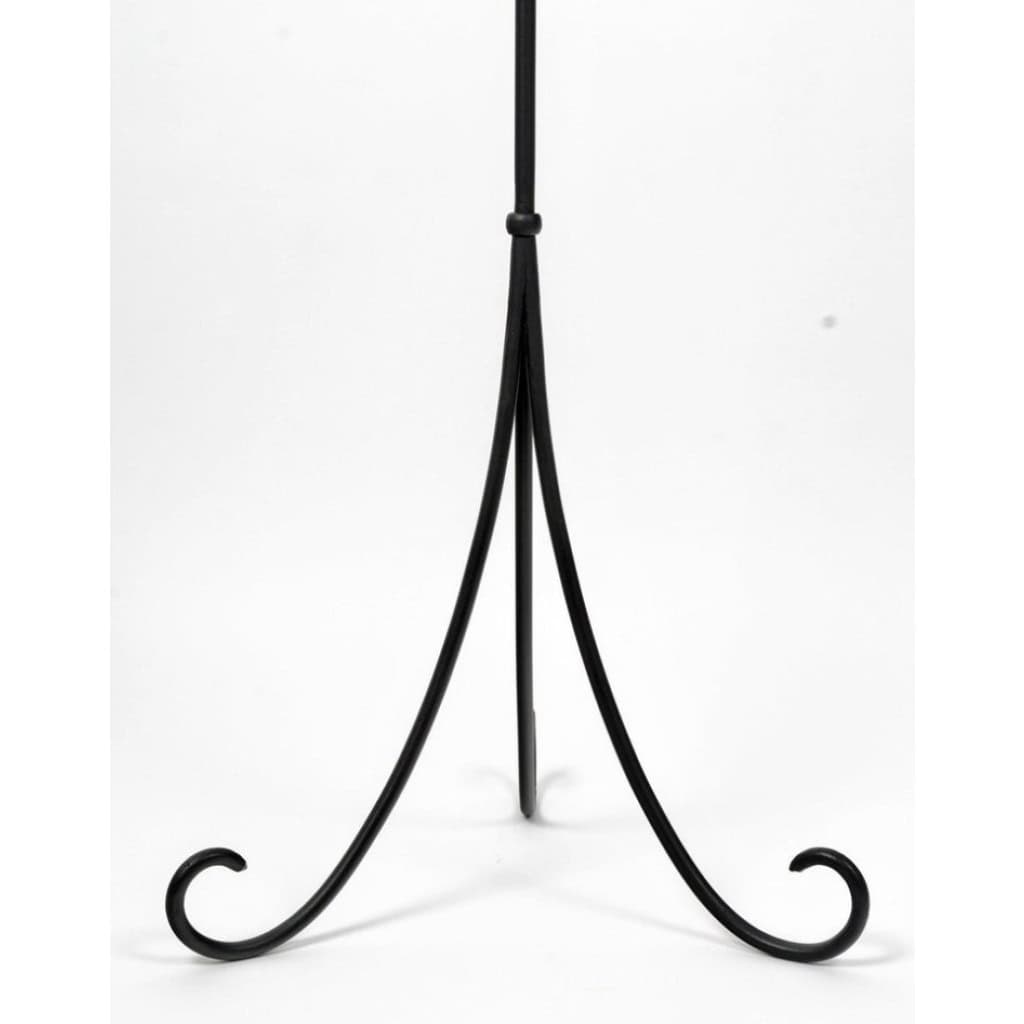 1960 Lampadaire en fer forgé par les Ateliers Vallauris 7