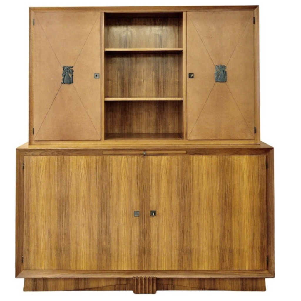 1940 Rare de Maurice Jallot en bois de rose. 3 1940 Rare de Maurice Jallot en bois de rose. 3