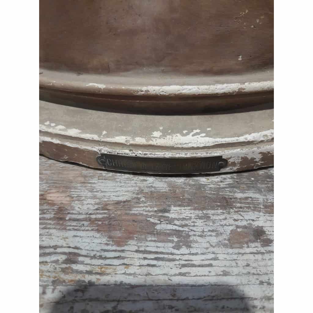 Buste du Christ de la Résignation, plâtre, XIXÈME 7