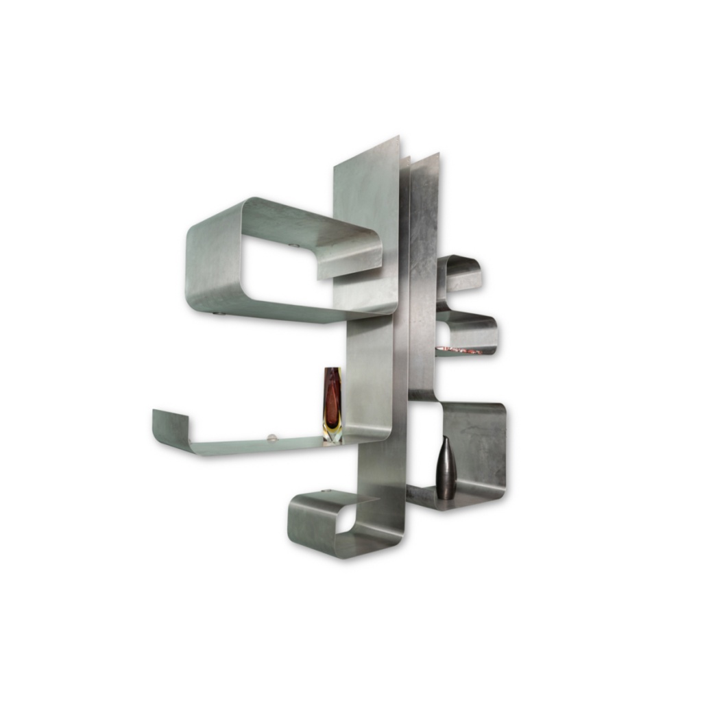 Ferlande et Monnet. Étagère-bibliothèque « Zigzag ». Années 1960.LS65064009P 4