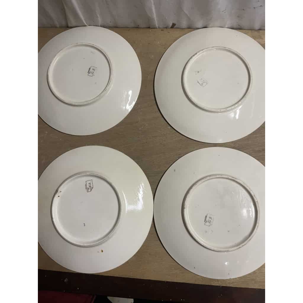 Assiettes Georges DREYFUS 4