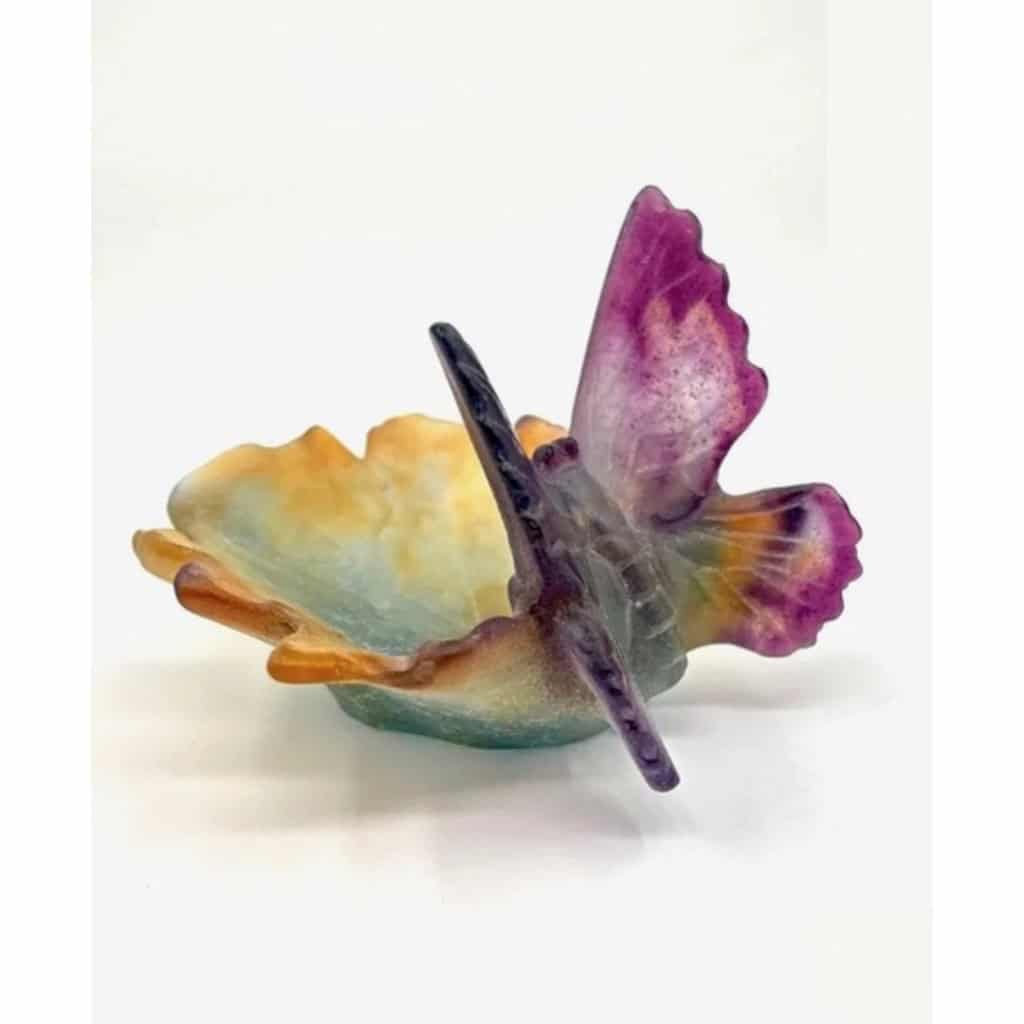 DAUM France ,Vide poche papillon 8