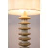 Lampadaire en bois laqué blanc et beige. Années 1980-90 LS6578809 12