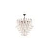 Lustre en verre de Murano en verre blanc et translucide. Contemporain LS64651196 12