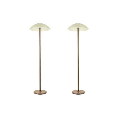 Andrée Putman Paire de lampadaires de style Art Déco. Vers 1980 LS51971908Z Andrée Putman Paire de lampadaires de style Art Déco. Vers 1980 LS51971908Z
