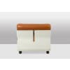 Mario Bellini, pour B&B Fauteuil chauffeuse Amanta en cuir. Vers 1970. LS6322433 20