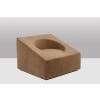 Paire de fauteuils cubiques en tissu mohair beige. Contemporains LS66542202 15