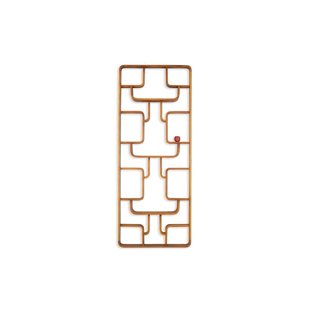 Ludvik Volak. Paire d’étagères ou cloison claustra. Années 1960-70. LS66367005/1 6