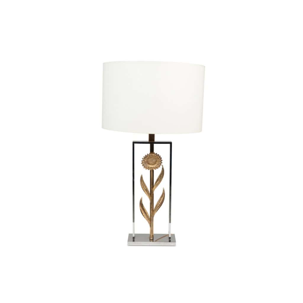 Maison Charles, attribué à. Paire de lampes tournesol. Années 1970 LS6374970 5