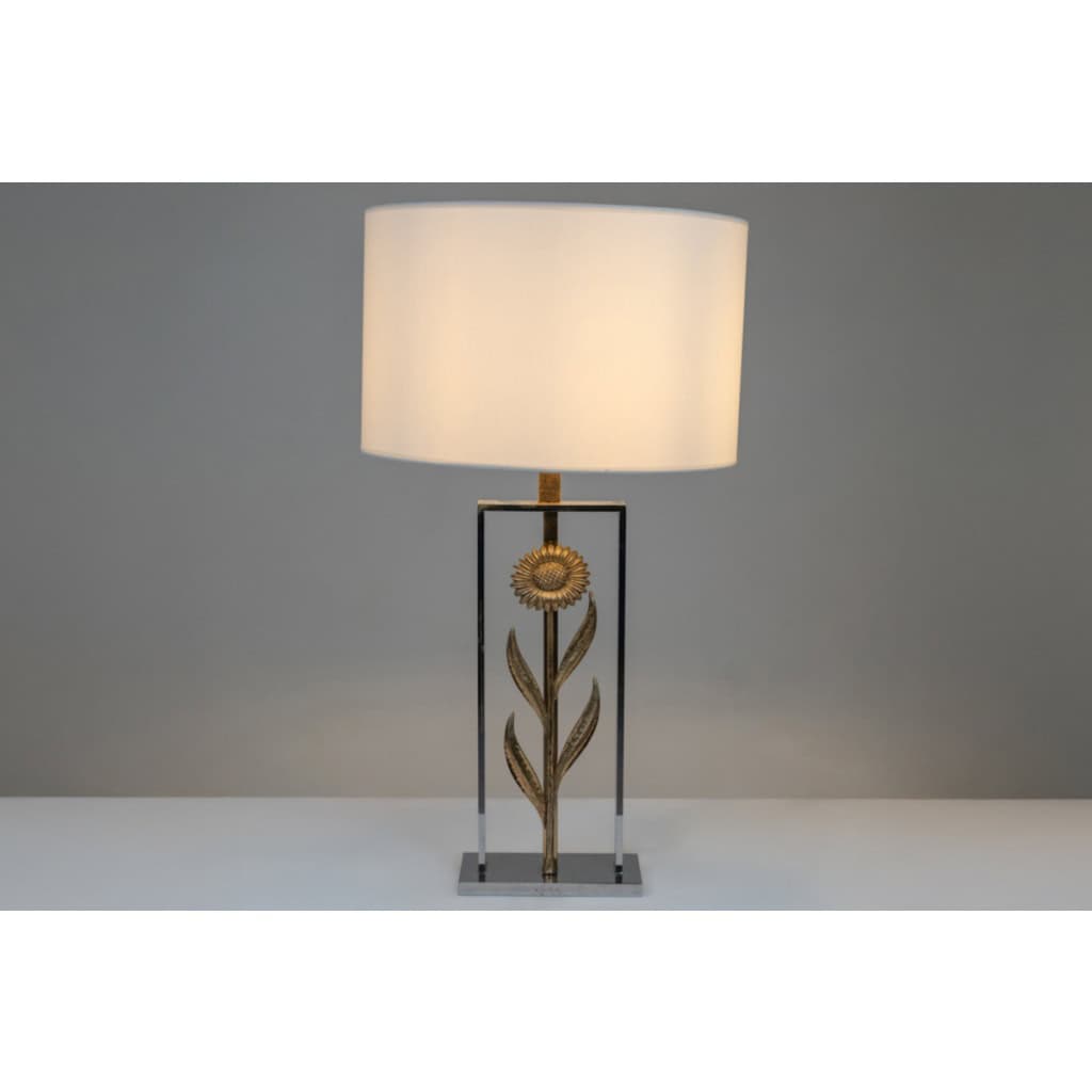 Maison Charles, attribué à. Paire de lampes tournesol. Années 1970 LS6374970 9