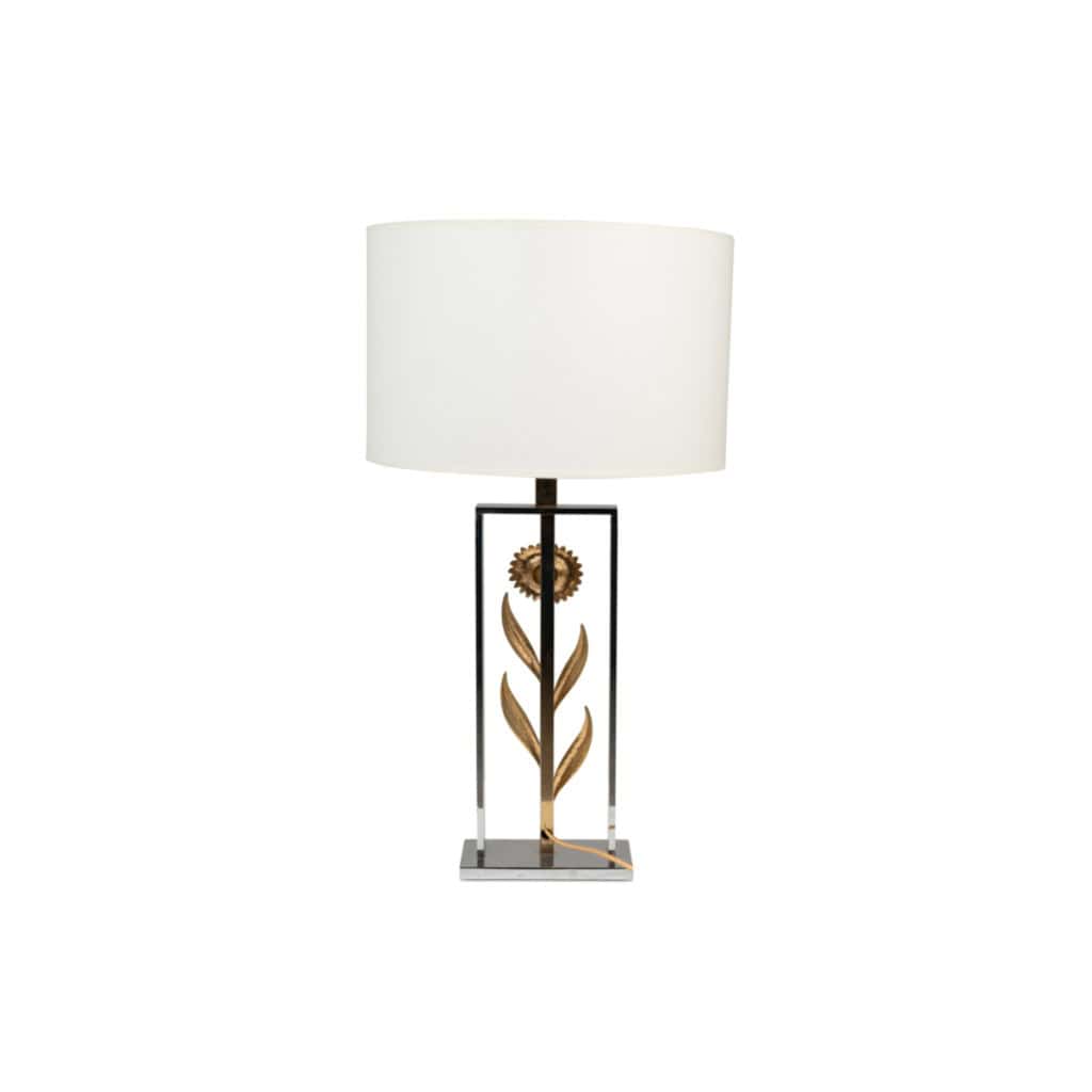 Maison Charles, attribué à. Paire de lampes tournesol. Années 1970 LS6374970 13