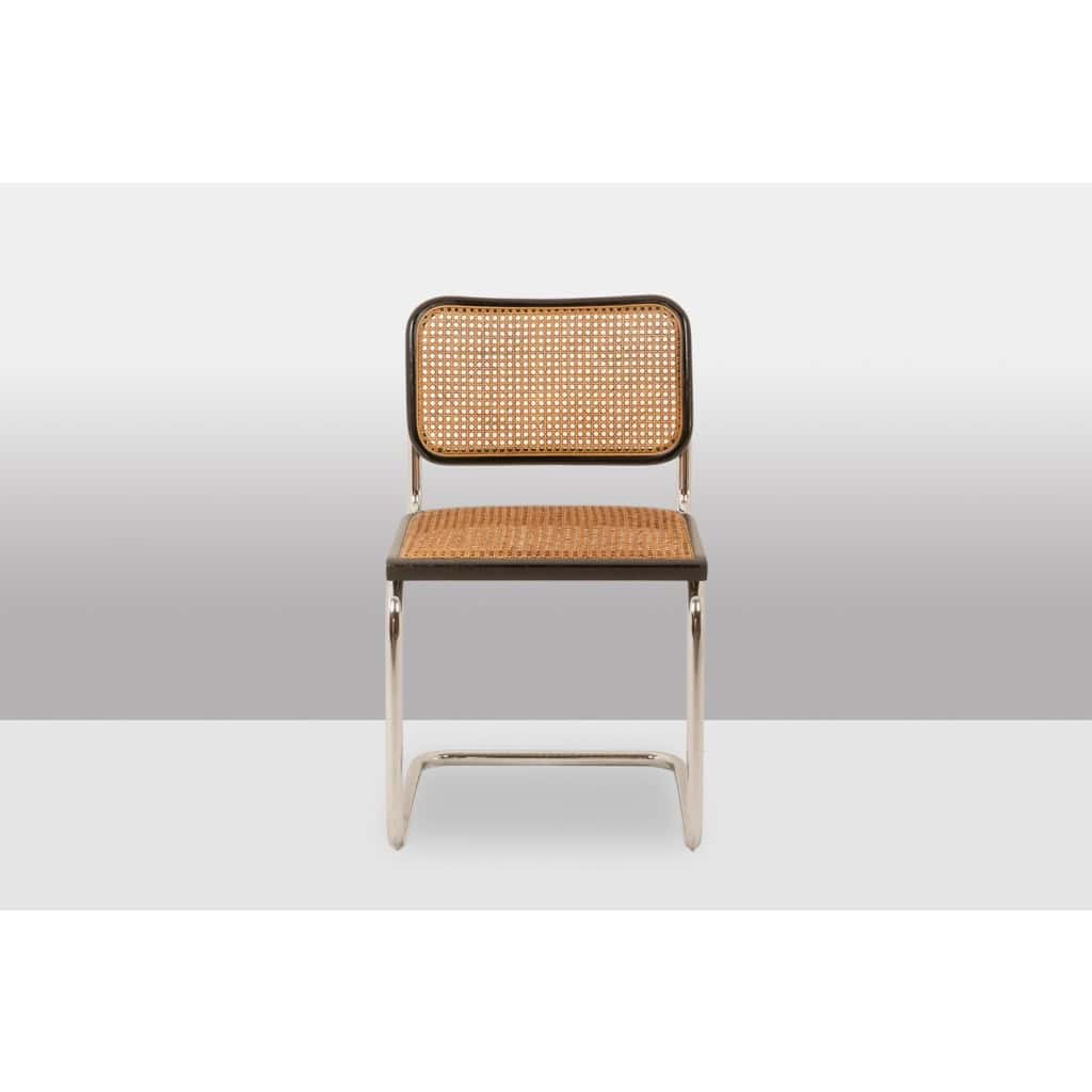 Marcel Breuer. Série de 5 chaises modèle « Cesca ». Années 1970 LS5349 4