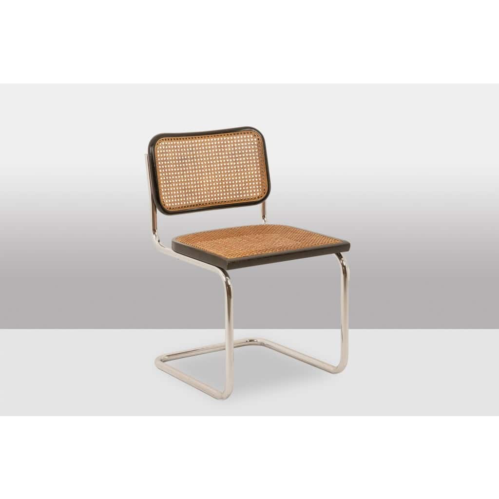 Marcel Breuer. Série de 5 chaises modèle « Cesca ». Années 1970 LS5349 5