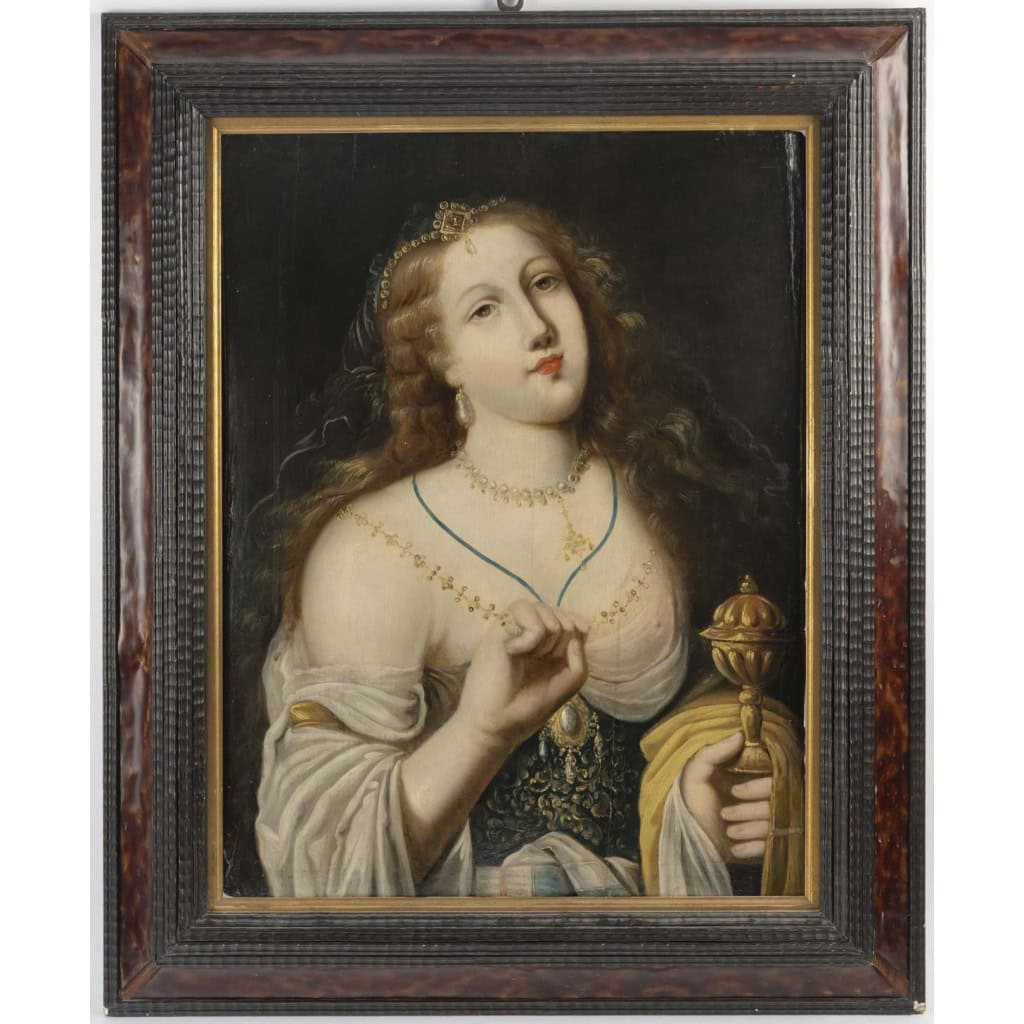 Entourage de Claude DERUET (1588-1660) Marie-Madeleine 10