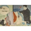 Série de 8 estampes érotiques japonaises, d’époque XIXéme siècle. 13