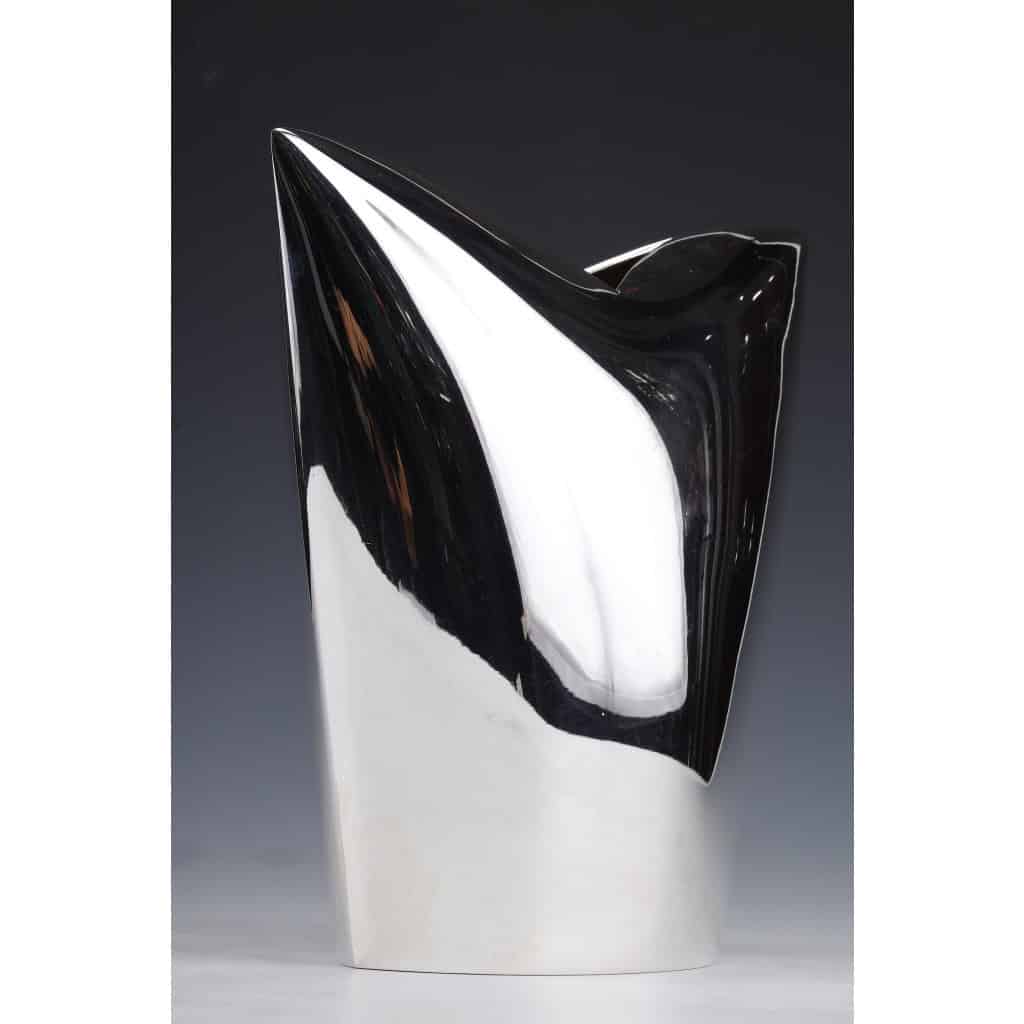 Gabriel de VECCHI – VASE EN ARGENT MASSIF DESIGN ITALIE XXè 11
