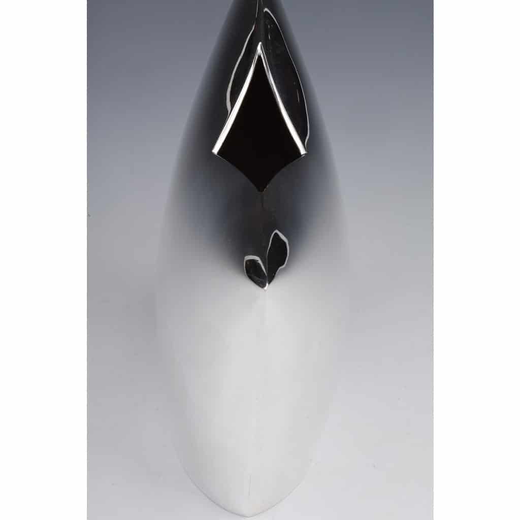 Gabriel de VECCHI – VASE EN ARGENT MASSIF DESIGN ITALIE XXè 12