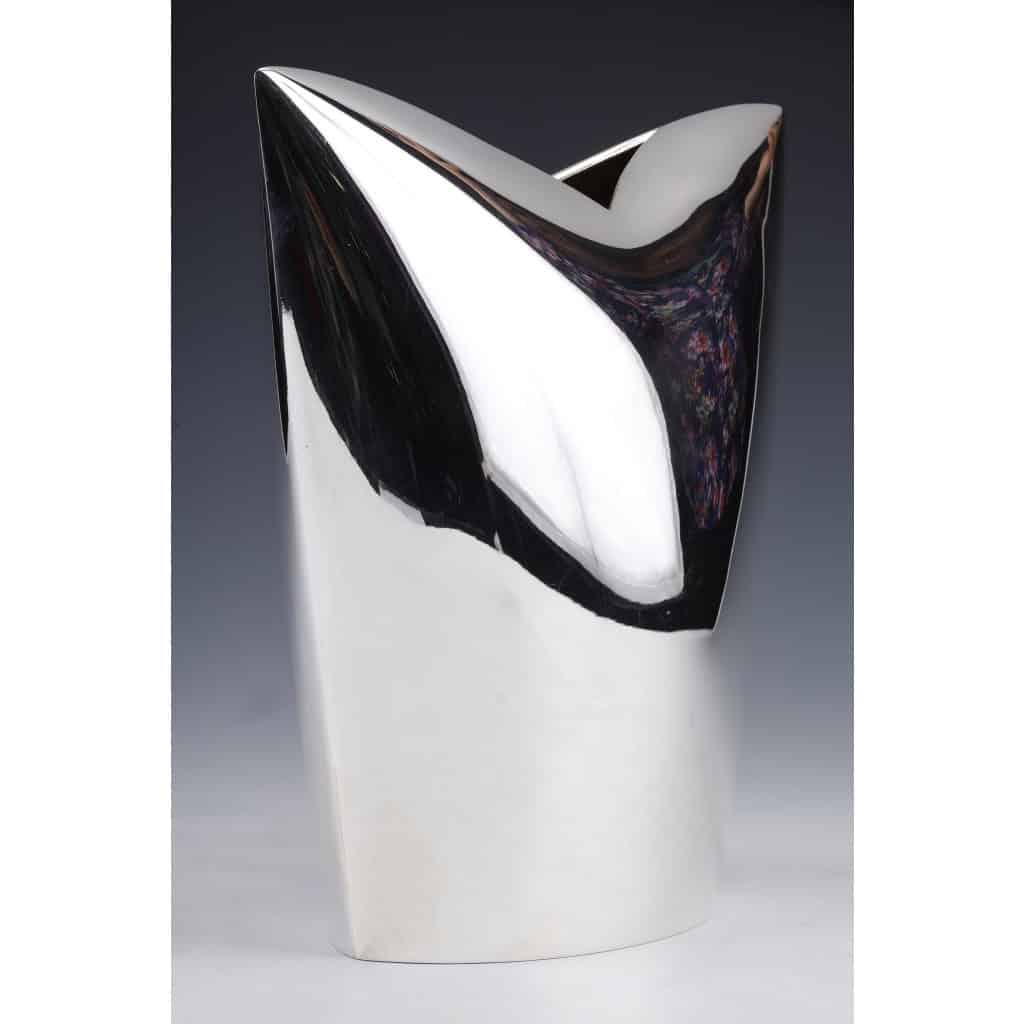 Gabriel de VECCHI – VASE EN ARGENT MASSIF DESIGN ITALIE XXè 17