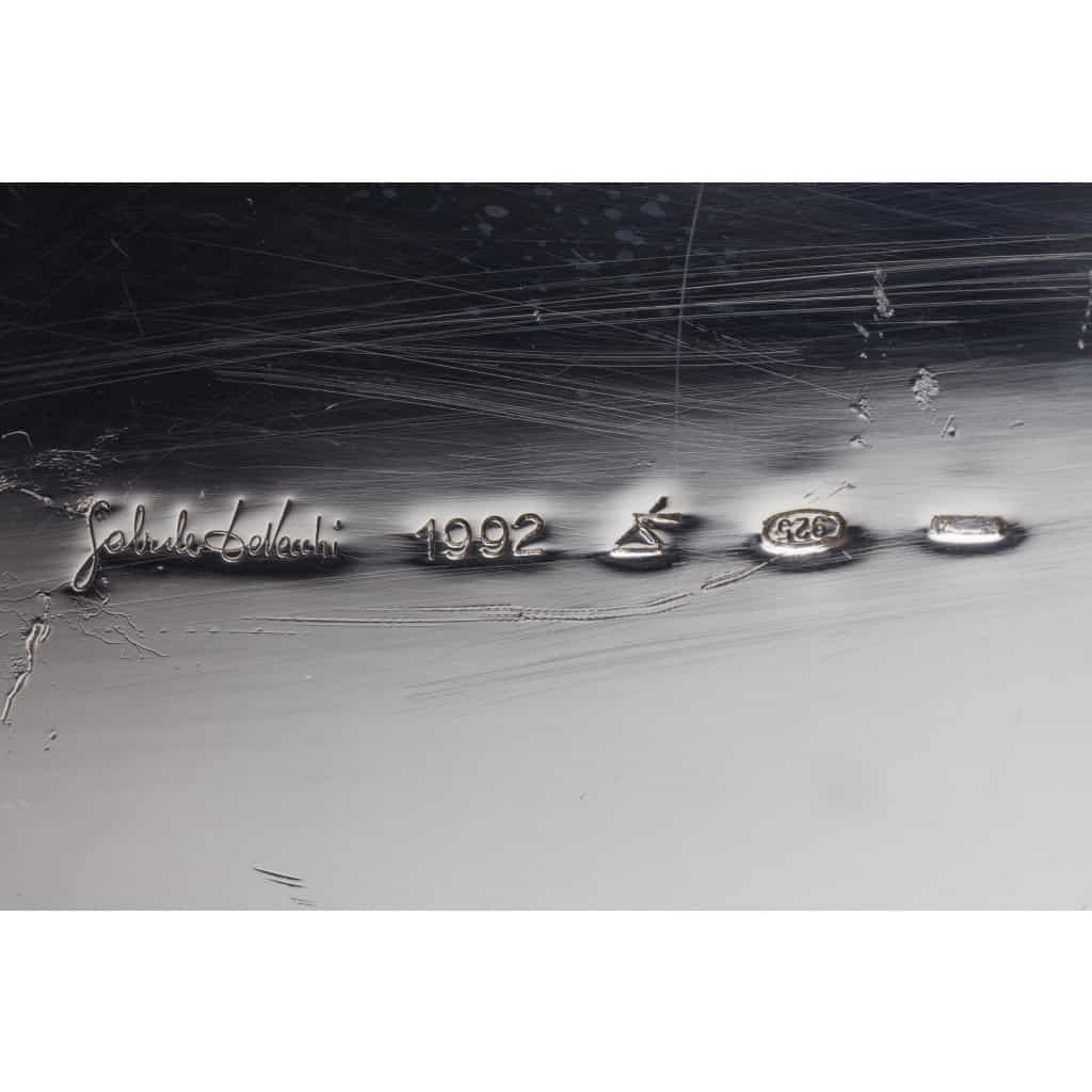Gabriel de VECCHI – VASE EN ARGENT MASSIF DESIGN ITALIE XXè 22