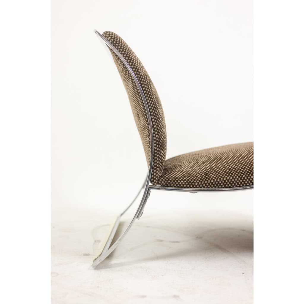 Vittorio Introini pour Saporiti. Paire de fauteuils. Années 1970 13