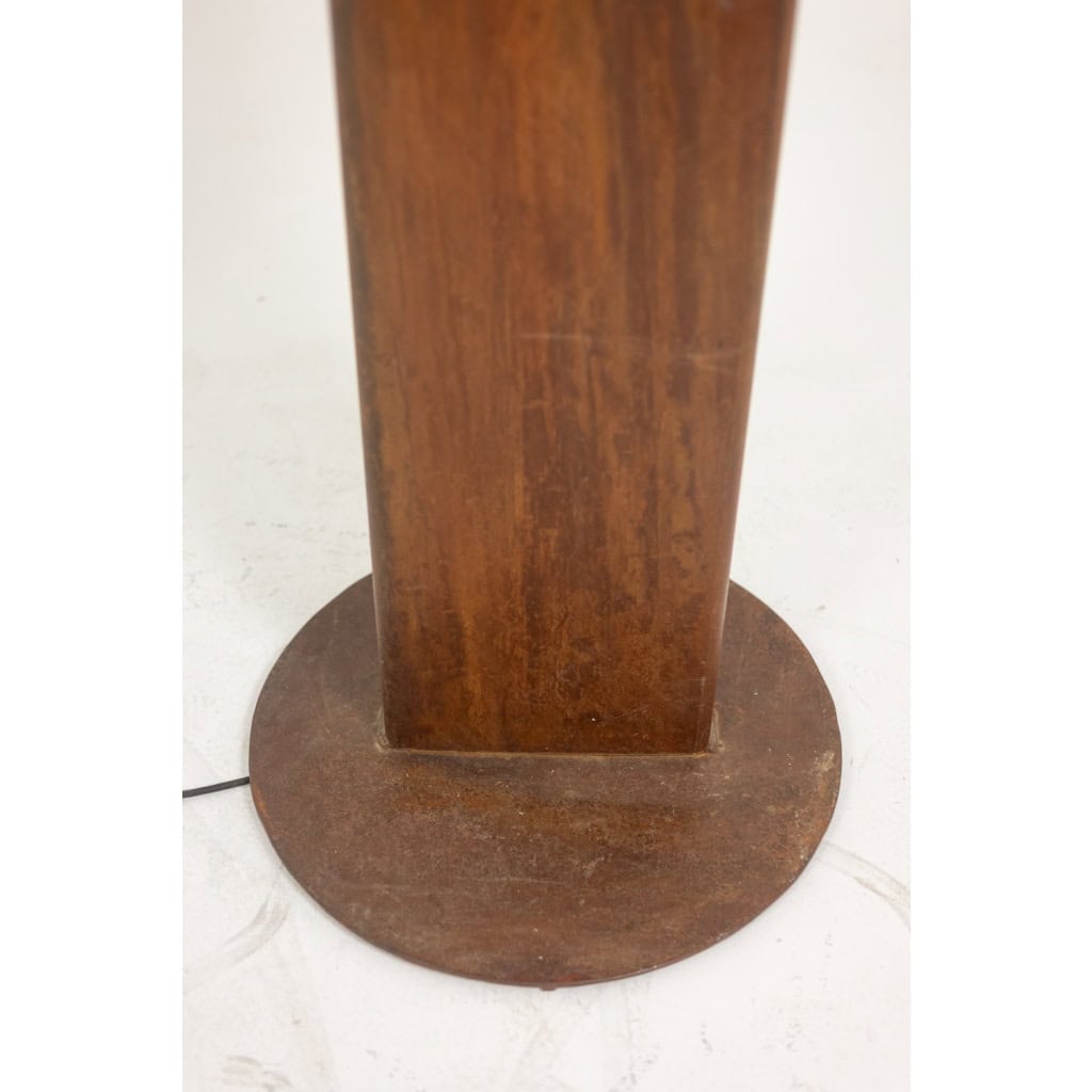 Tom Torrens. Fontaine en corten et cuivre oxydé. Années 1990. 10