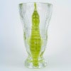 Lalique France – Vase Poséidon Cristal Blanc et Vert Absinthe – NEUF – 92/99 14