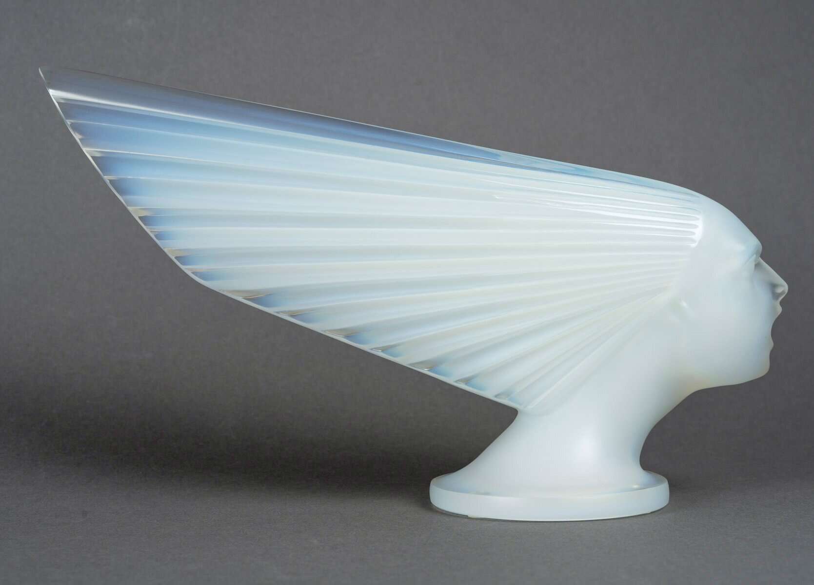 Lalique France - Victory Automobile Mascot, Opalescent Crystal
